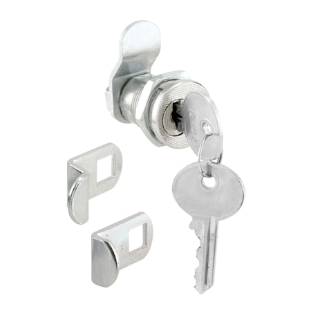 PRIME-LINE Nickel Universal Mailbox Lock with 3 Cams S 4139